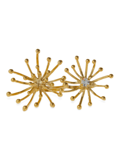 Gold Dandelion Rings