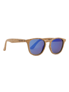 Alentejo Cork Sunglasses with Royal Blue Tinted Lenses