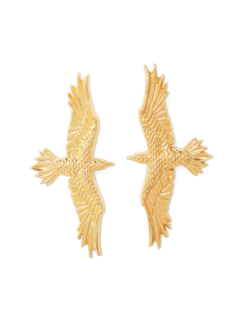 Solid Gold Statement Earrings