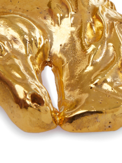 Lion structured earrings