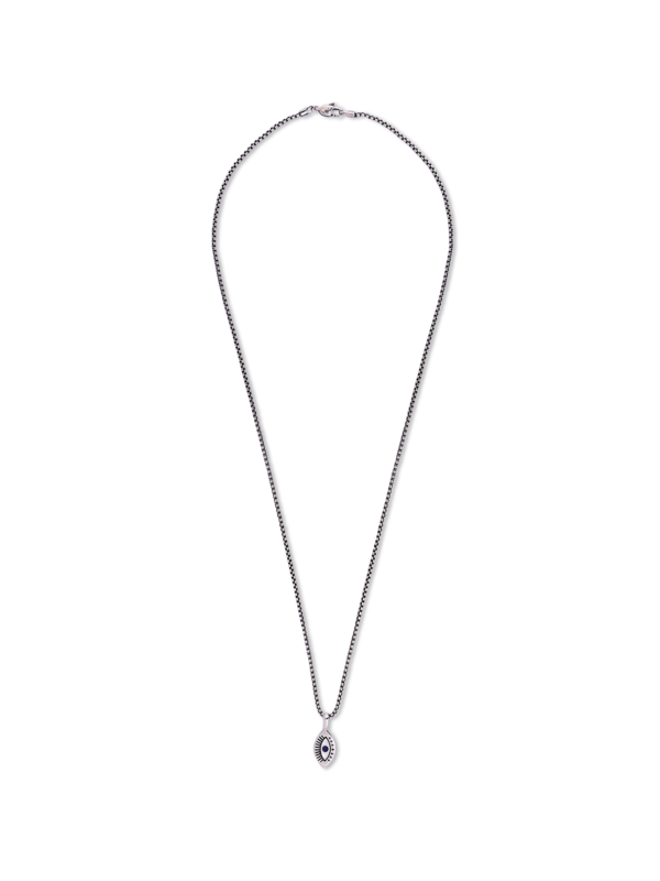 Enamel Eye Necklace