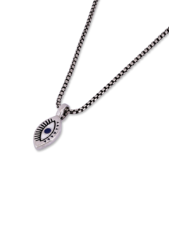 Enamel Eye Necklace