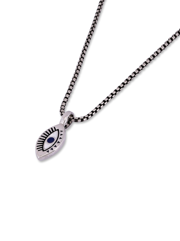 Enamel Eye Necklace