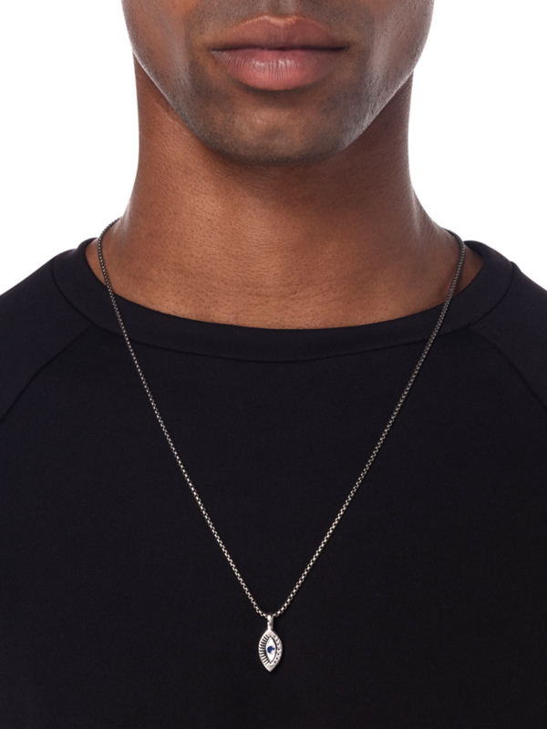 Enamel Eye Necklace