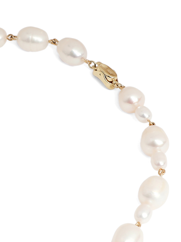 White Beaded Necklace