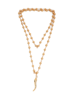 Golden Opera Necklace