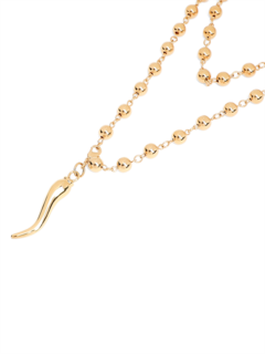 Golden Opera Necklace