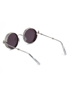 Palmette Minaudiere Shades Black Silver