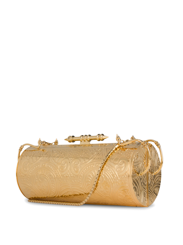 Felucca Gold Brass Clutch