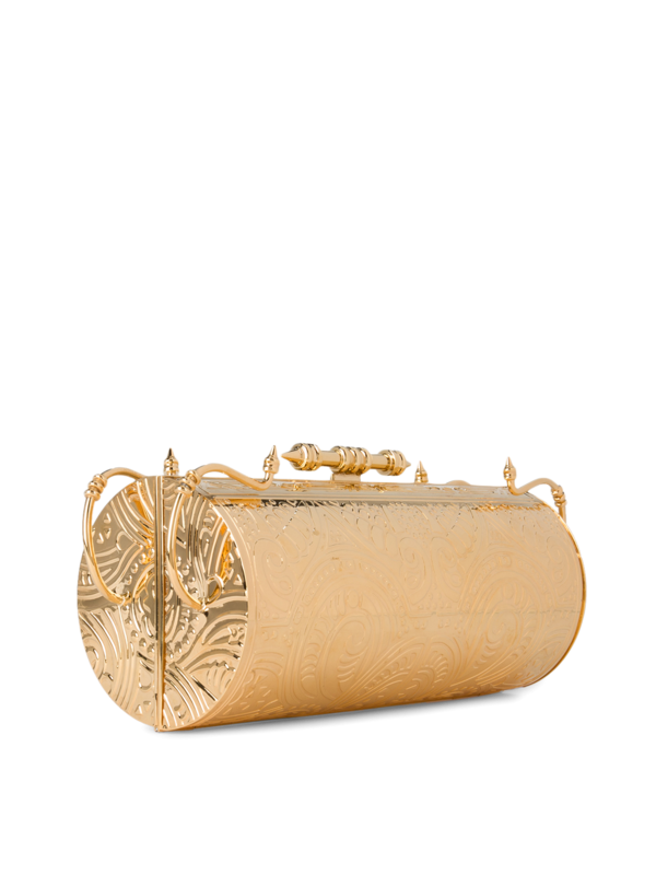 Felucca Gold Brass Clutch