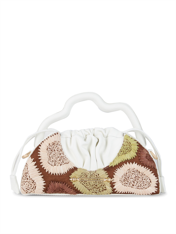 Terra Handbag Beige Art Rafia 2