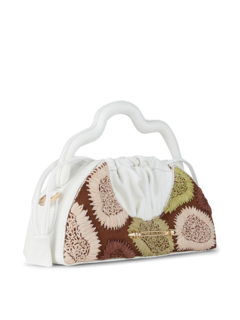 Terra Handbag Beige Art Rafia 2