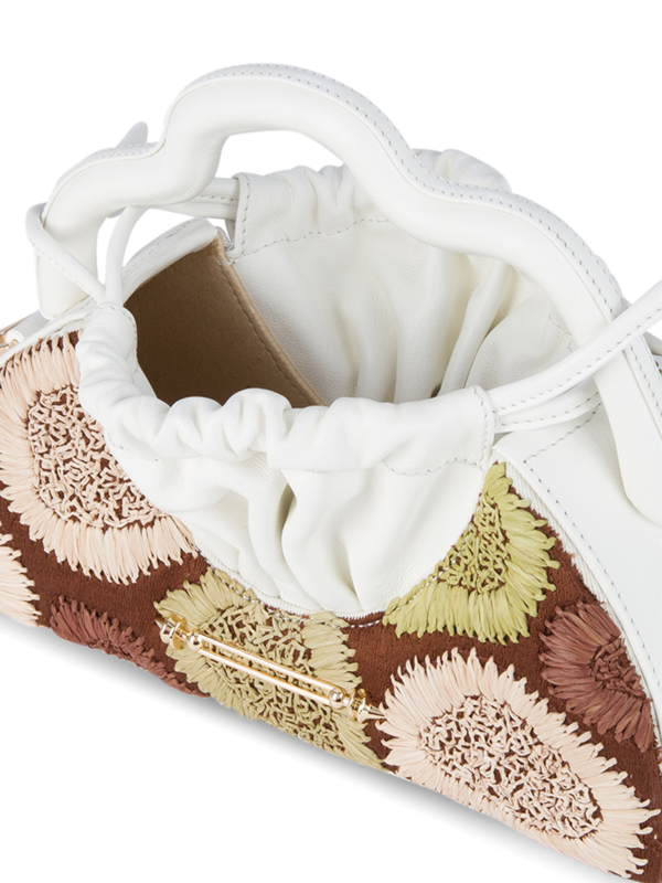 Terra Handbag Beige Art Rafia 2