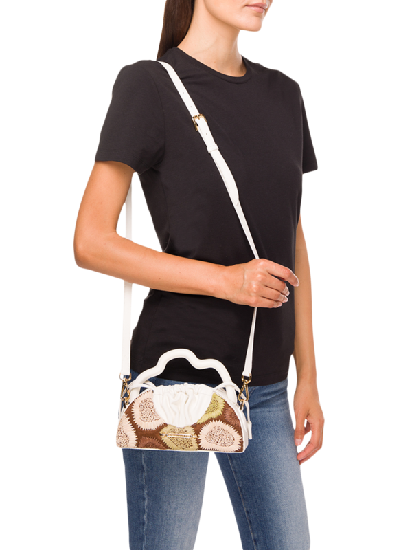 Terra Handbag Beige Art Rafia 2