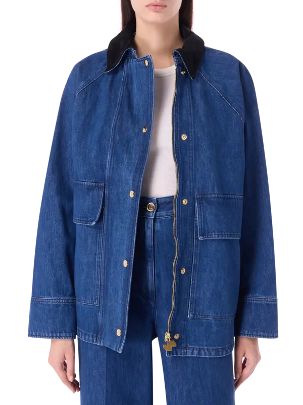 جاكيت جينز باركا بأزرار