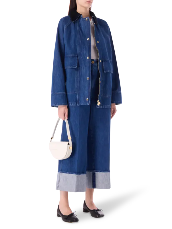 جاكيت جينز باركا بأزرار