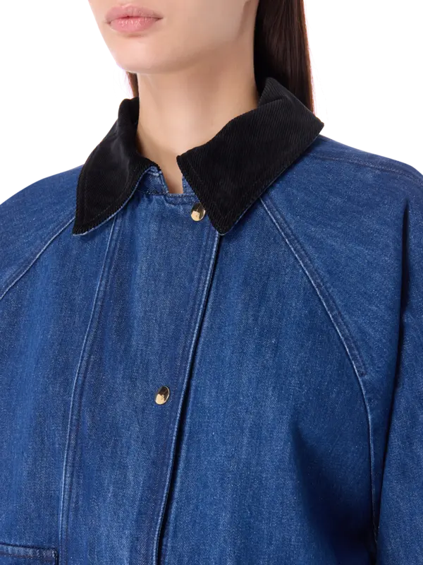 جاكيت جينز باركا بأزرار