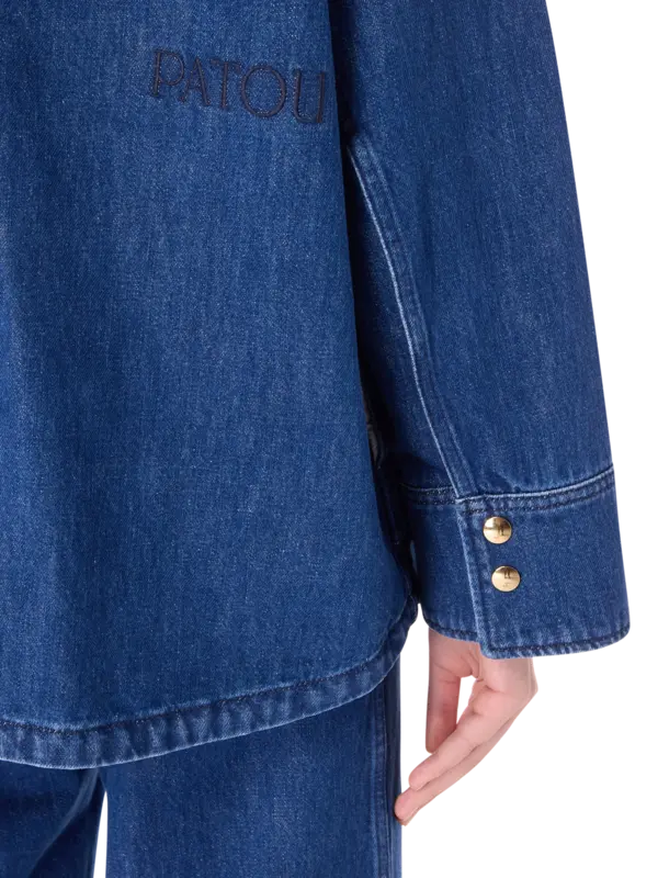 جاكيت جينز باركا بأزرار