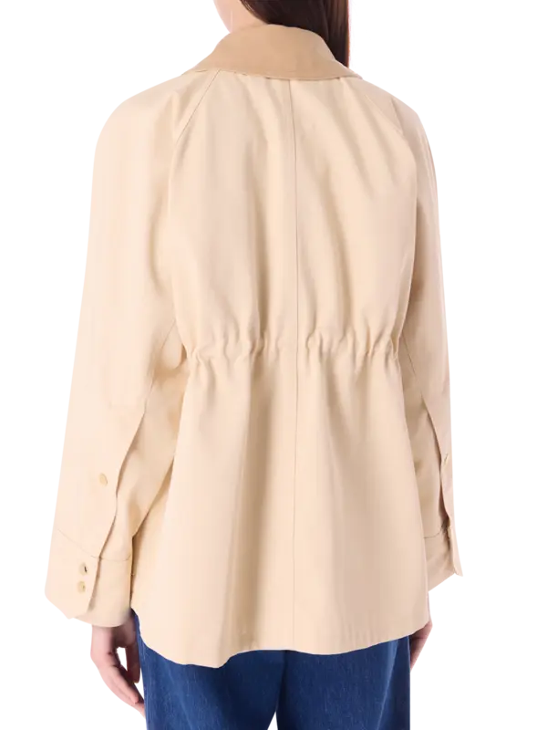 جاكيت باركا من القطن بأزرار