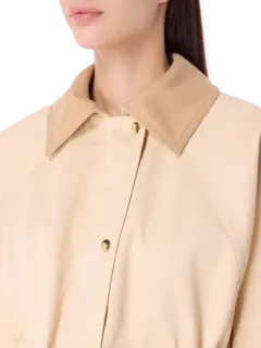 جاكيت باركا من القطن بأزرار