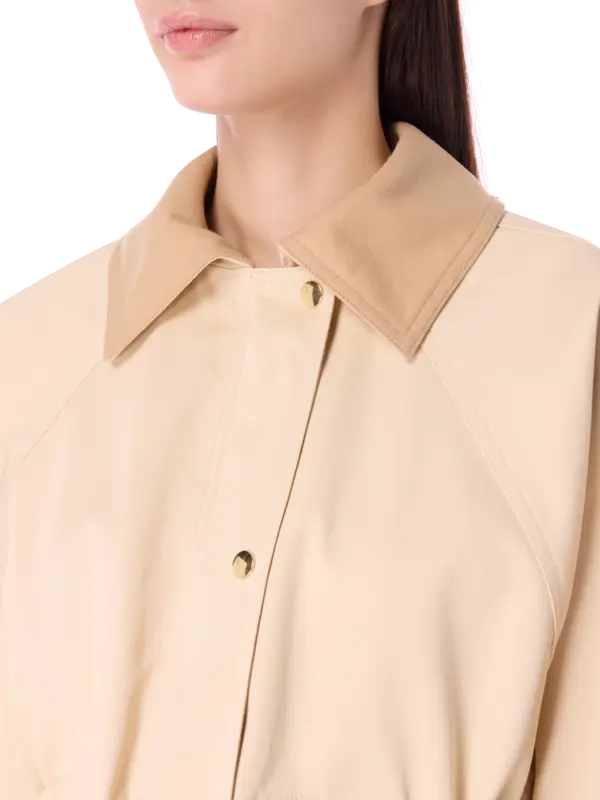 جاكيت باركا من القطن بأزرار