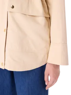 جاكيت باركا من القطن بأزرار