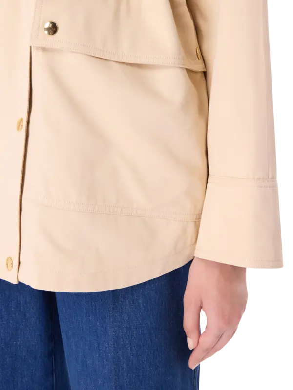 جاكيت باركا من القطن بأزرار