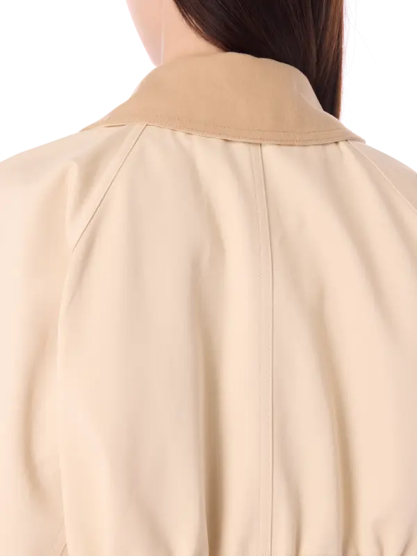 جاكيت باركا من القطن بأزرار