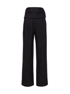 Double Belted Wool Pants