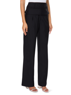 Double Belted Wool Pants