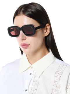 Black Square Sunglasses