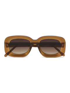 Brown Square Sunglasses