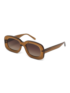 Brown Square Sunglasses