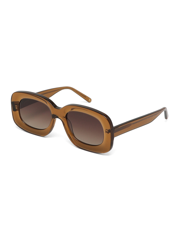 Brown Square Sunglasses