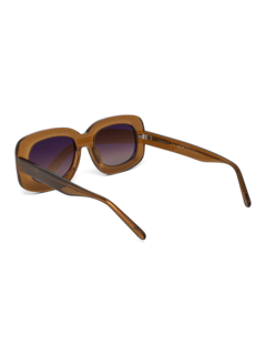 Brown Square Sunglasses