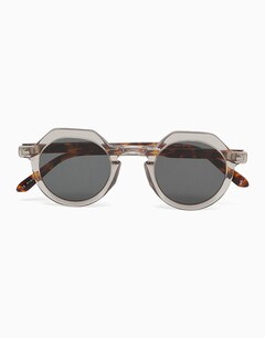 Black Oval Sunglasses