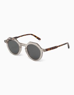 Black Oval Sunglasses