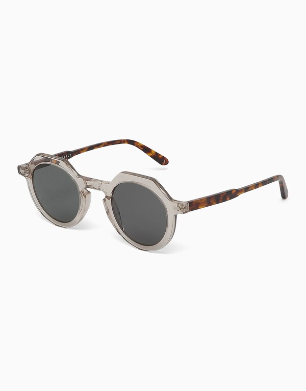 Black Oval Sunglasses