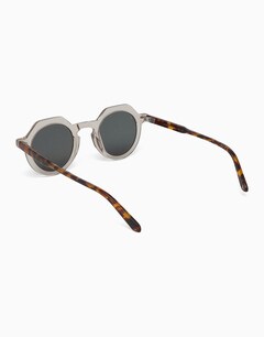 Black Oval Sunglasses
