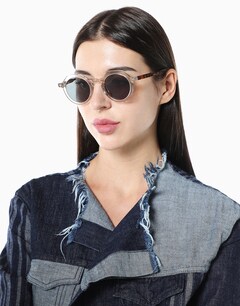 Black Oval Sunglasses