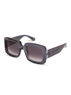 Dark Blue Mara Sunglasses With Gradient Lenses