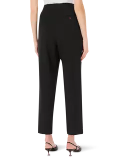 بنطال من الصوف بقصة أرجل مستقيمة