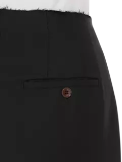 بنطال من الصوف بقصة أرجل مستقيمة