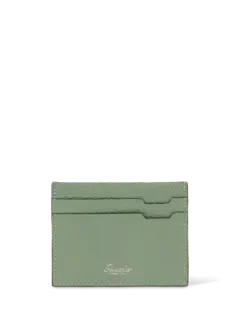 حامل بطاقات من الجلد المحبب