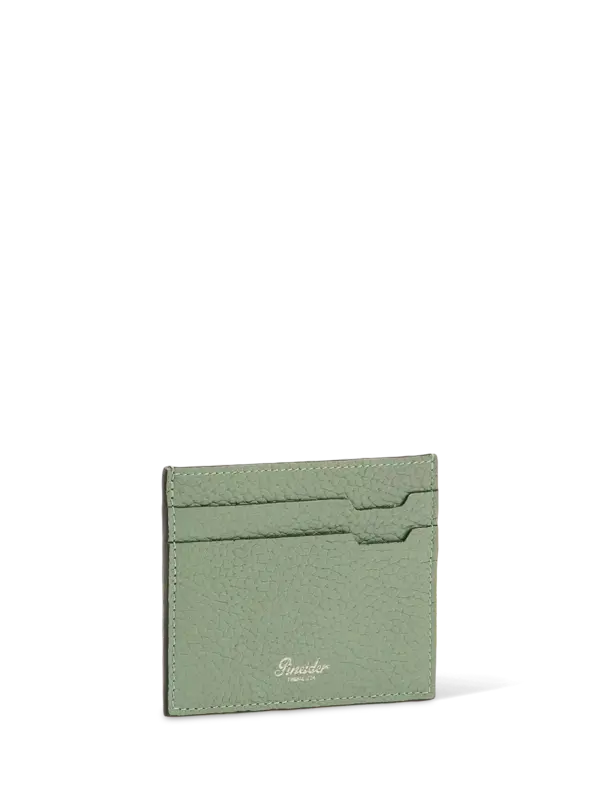 حامل بطاقات من الجلد المحبب