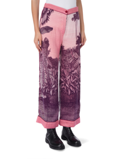 Jungle-Print Trousers