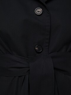Loose-Fit Black Jacket With Multiple Straps