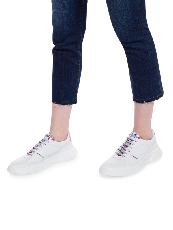 Low-Top Sneakers with Chunky Rubber Soles