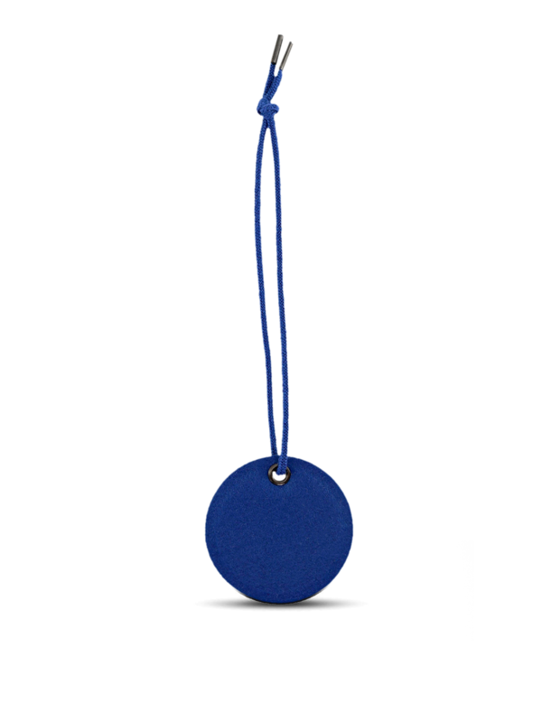 Felt Key Ring Blue