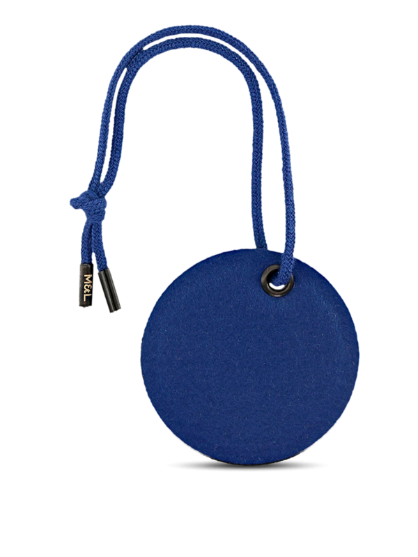 Felt Key Ring Blue